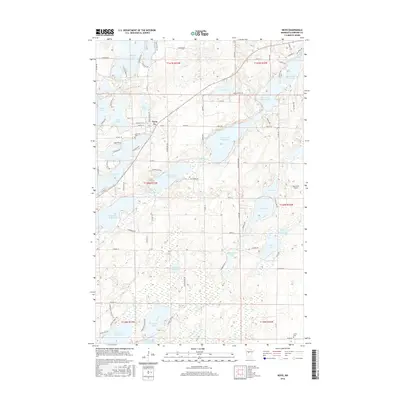 2016 Map of Nevis, 2016 Print