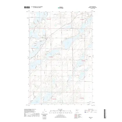 2019 Map of Nevis, 2019 Print