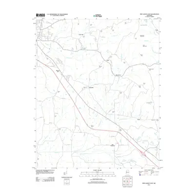 2012 Map of New Albany East, 2012 Print