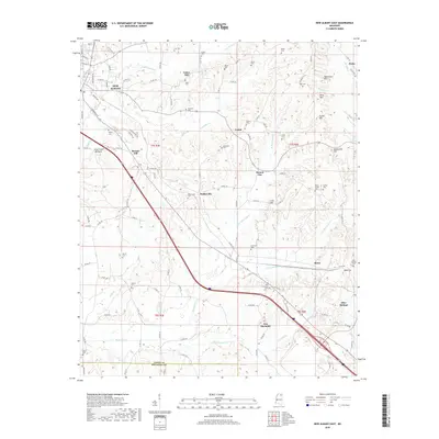 2018 Map of New Albany East, 2018 Print