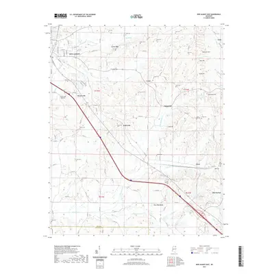 2021 Map of New Albany East, 2021 Print