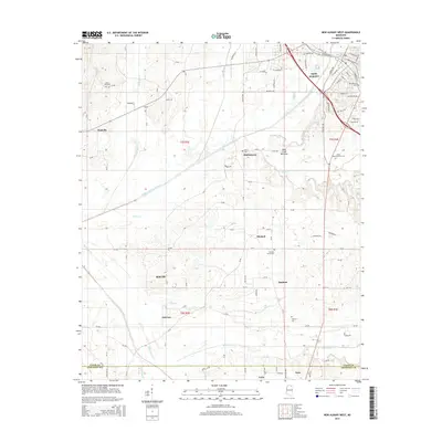2015 Map of New Albany West, 2015 Print