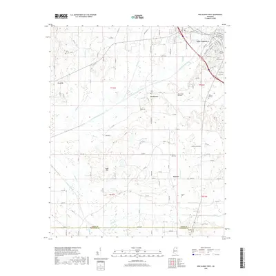 2018 Map of New Albany West, 2018 Print