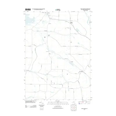 2013 Map of New Albion, 2013 Print