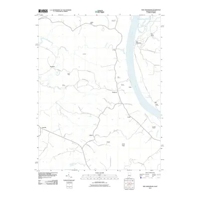 2010 Map of New Amsterdam, 2010 Print
