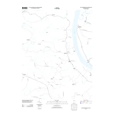 2013 Map of New Amsterdam, 2013 Print