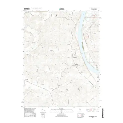 2016 Map of New Amsterdam, 2016 Print