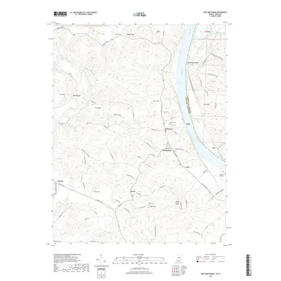 2019 Map of New Amsterdam, 2019 Print