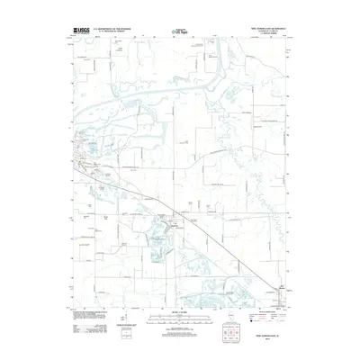 2012 Map of New Athens East, 2012 Print