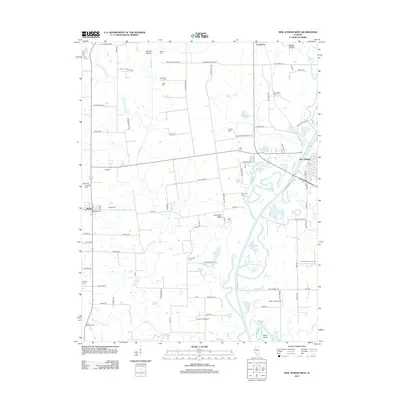 2012 Map of New Athens West, 2012 Print