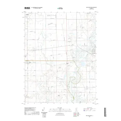 2021 Map of New Athens West, 2021 Print