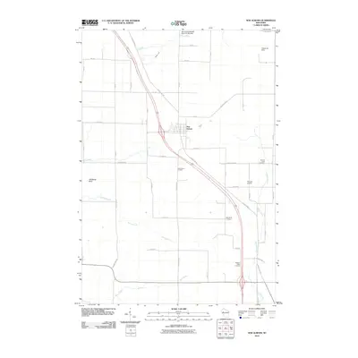 2010 Map of New Auburn, 2010 Print