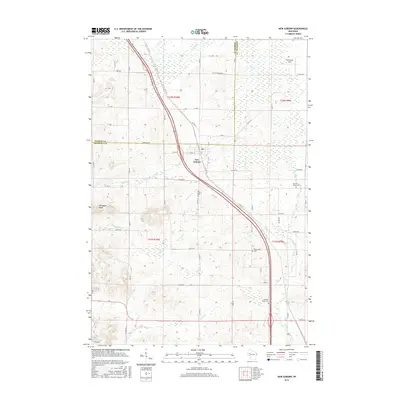 2015 Map of New Auburn, 2015 Print