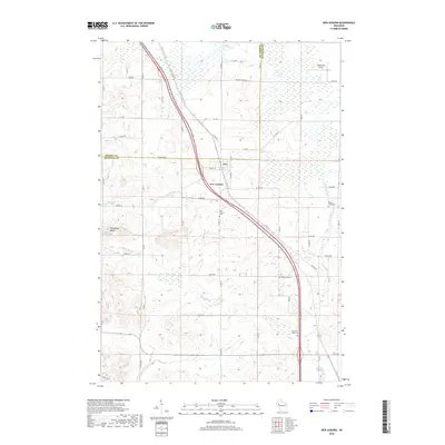 2018 Map of New Auburn, 2018 Print