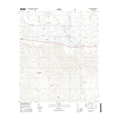 2015 Map of New Augusta, 2015 Print