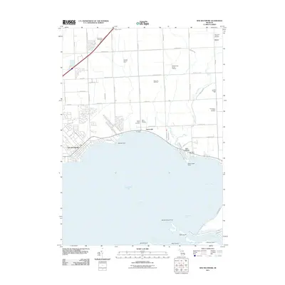 2011 Map of New Baltimore, 2011 Print