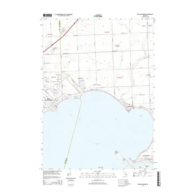 2014 Map of New Baltimore, 2014 Print