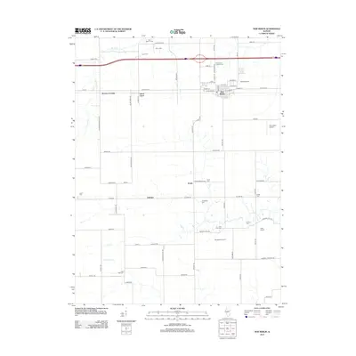 2012 Map of New Berlin, 2012 Print