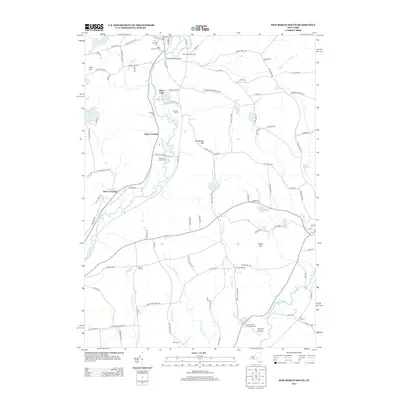 2013 Map of New Berlin South, 2013 Print