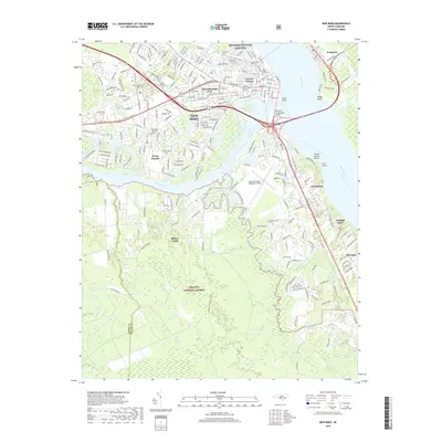 2019 Map of New Bern, 2019 Print