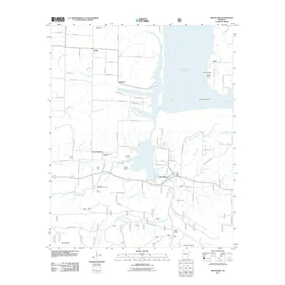 2011 Map of New Blaine, 2011 Print