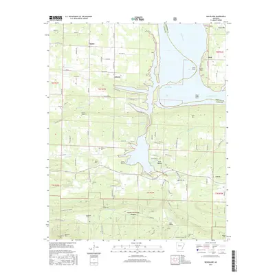 2017 Map of New Blaine, 2017 Print
