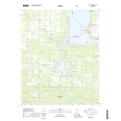 2020 Map of New Blaine, 2020 Print