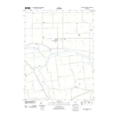 2010 Map of New Bloomington, 2010 Print