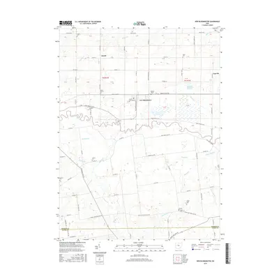 2016 Map of New Bloomington, 2016 Print