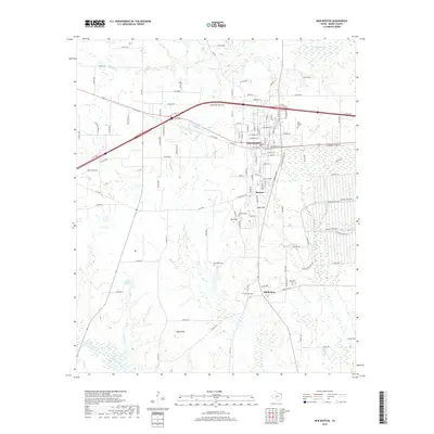 2019 Map of New Boston, 2019 Print