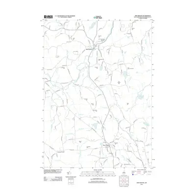 2012 Map of New Boston, 2012 Print