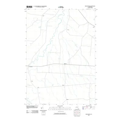 2010 Map of New Boston, 2010 Print
