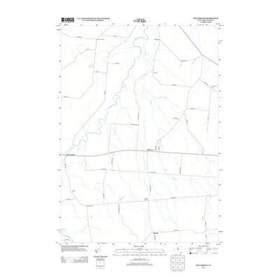 2013 Map of New Boston, 2013 Print