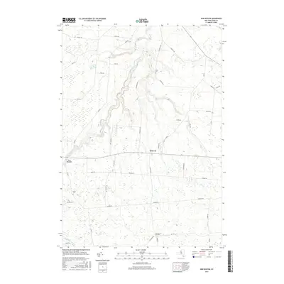 2016 Map of New Boston, 2016 Print