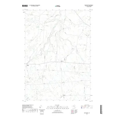 2019 Map of New Boston, 2019 Print