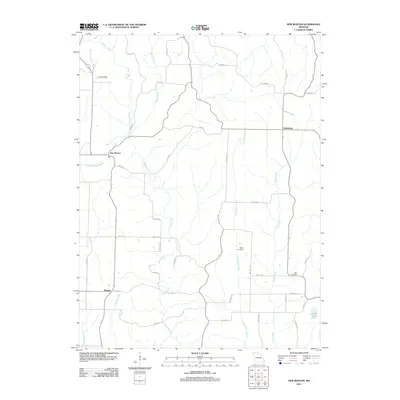 2012 Map of New Boston, 2012 Print