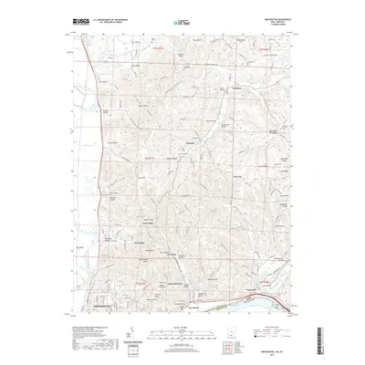 2019 Map of New Boston, 2019 Print