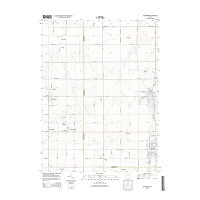 2013 Map of New Bremen, 2013 Print