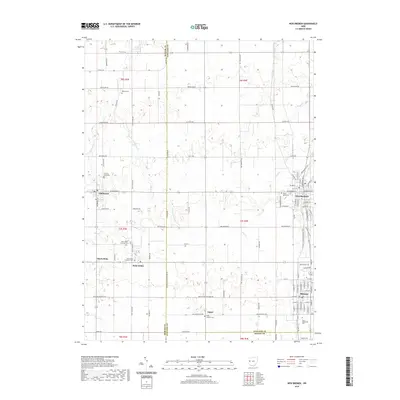 2019 Map of New Bremen, 2019 Print