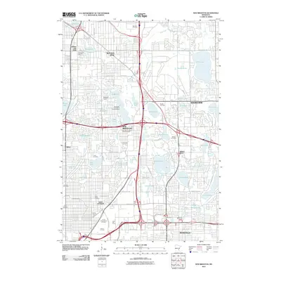 2010 Map of New Brighton, 2010 Print