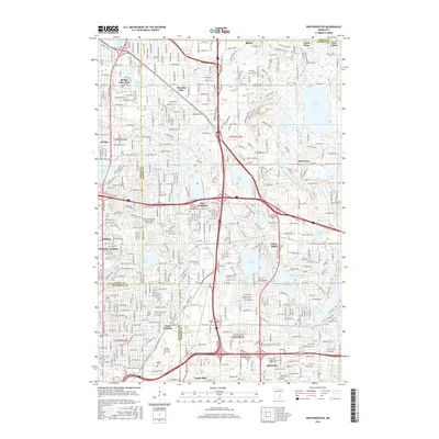 2016 Map of New Brighton, 2016 Print