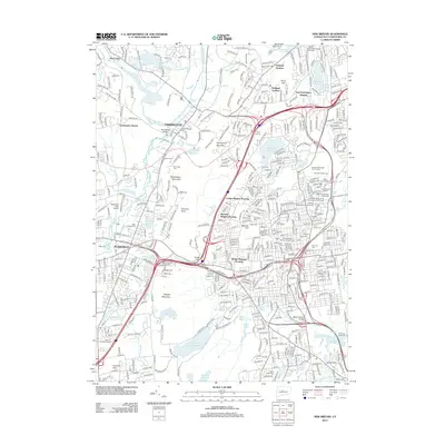 2012 Map of New Britain, 2012 Print