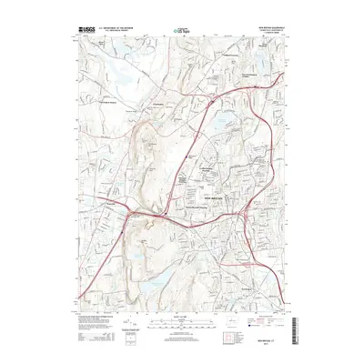 2015 Map of New Britain, 2015 Print