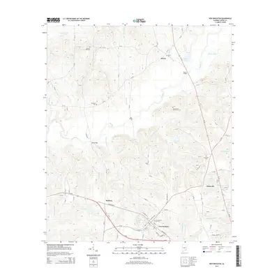 2014 Map of New Brockton, 2014 Print