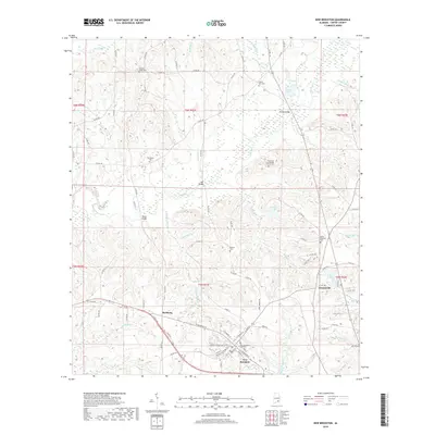2018 Map of New Brockton, 2018 Print