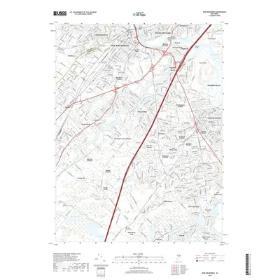 2019 Map of New Brunswick, 2019 Print