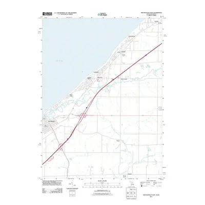 2011 Map of New Buffalo East, 2011 Print