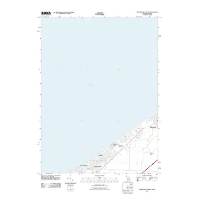 2011 Map of New Buffalo West, 2011 Print
