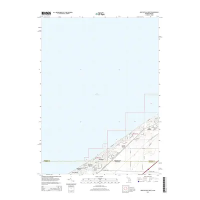 2014 Map of New Buffalo West, 2014 Print