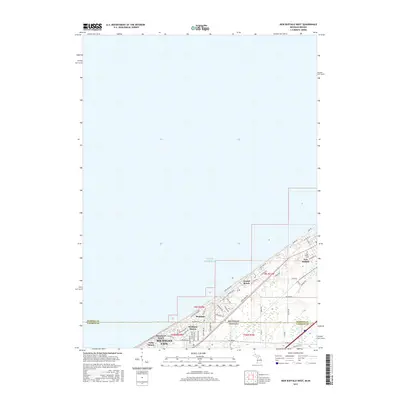 2017 Map of New Buffalo West, 2017 Print